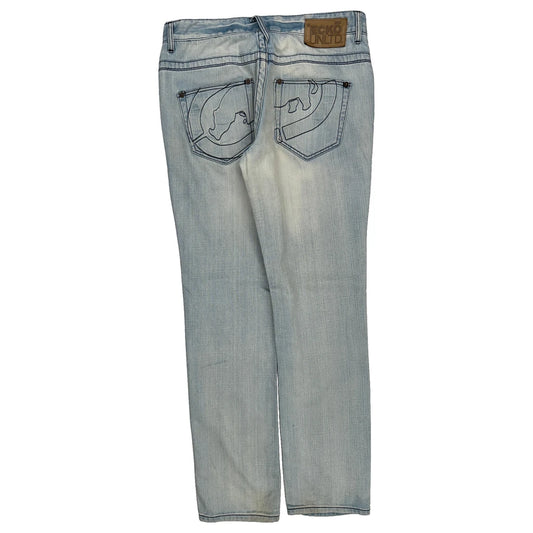 Ecko Unltd Jeans - 34W 30L Light Wash Cotton