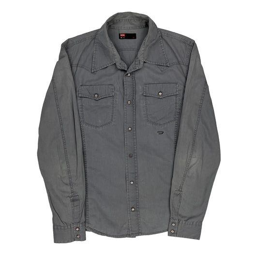 Diesel Shirt - Medium Grey Cotton
