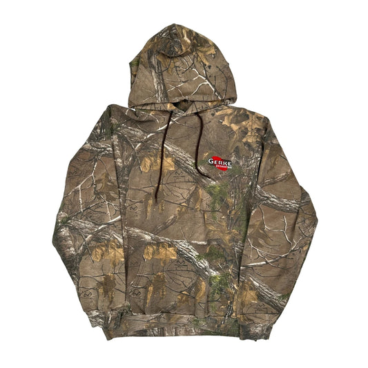 Russell Outdoors Camo Hoodie - XL Khaki Cotton Blend