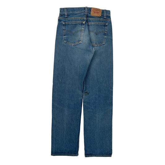 501 Levis Jeans - 26W 29L Blue Denim