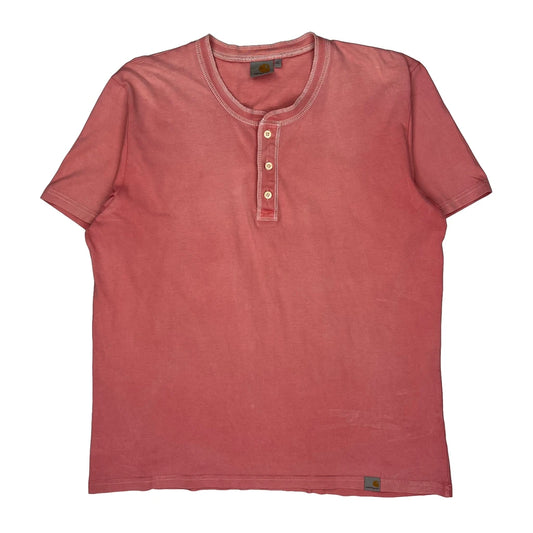 Carhartt T-Shirt - XL Red Cotton