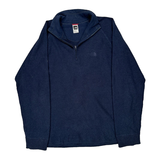 The North Face Fleece - XL Navy Polyester