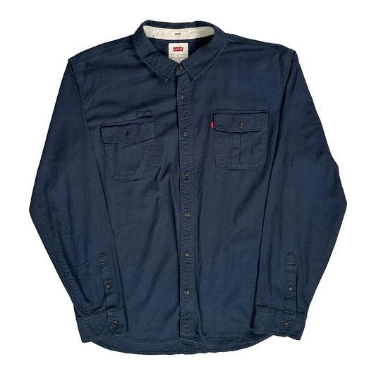 Levis Shirt - XL Blue Cotton