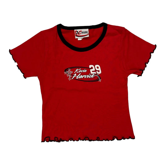 Age 10 Chase Authentics Nascar T-Shirt - Medium Red Cotton