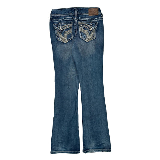 Ariya Boot Cut Jeans - 27W UK 6 Blue Denim