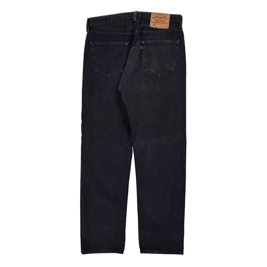 Levis Jeans - 32W 31L Black Cotton
