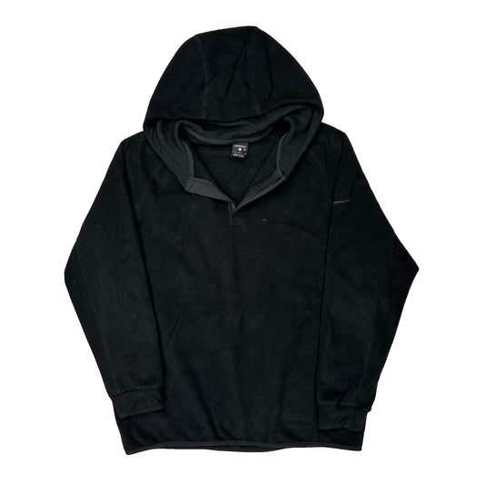 Nike Fleece - Large Black Polyester Blend