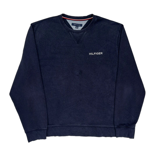 Tommy Hilfiger Sweatshirt - XL Navy Cotton