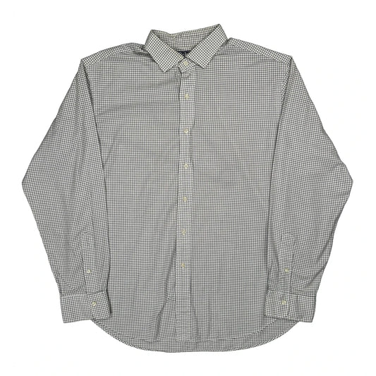 Polo By Ralph Lauren Checked Shirt - XL White Cotton