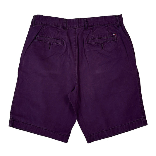 Vintage Tommy Hilfiger Chino Shorts - 31W 10L Purple Cotton