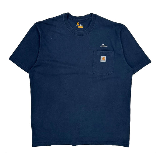 Vintage Mechanical Vibration & Balancing Services, Inc. Carhartt T-Shirt - XL Navy Cotton