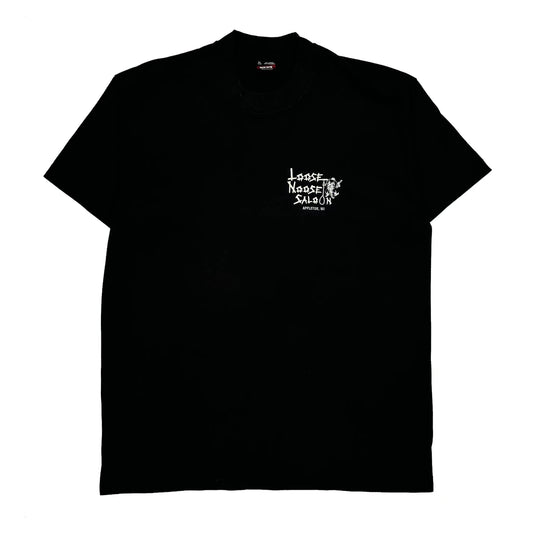 Vintage Loose Moose Saloon Fruit Of The Loom Single Stitch T-Shirt - XL Black Cotton Blend