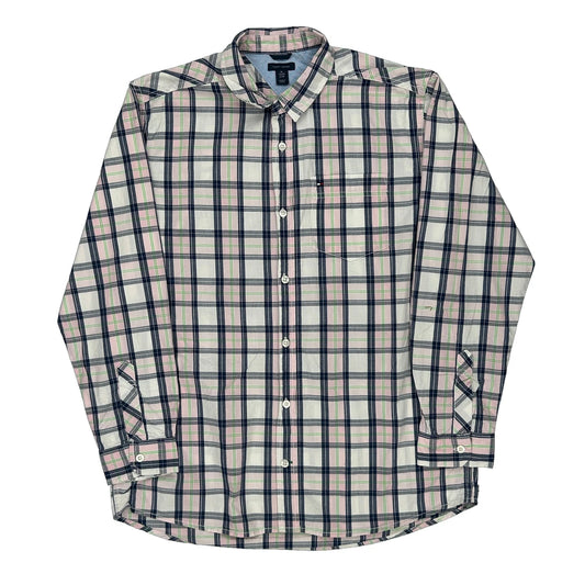 Age 14 Tommy Hilfiger Checked Shirt - XL Multicoloured Cotton