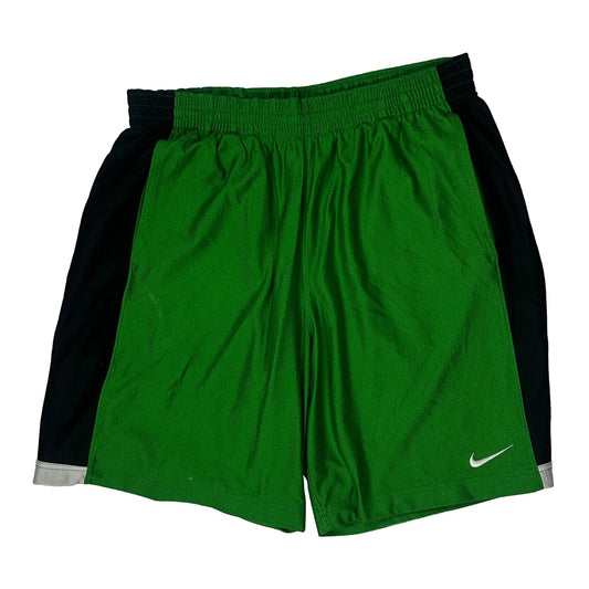 Nike Sport Shorts - Large Green Polyester
