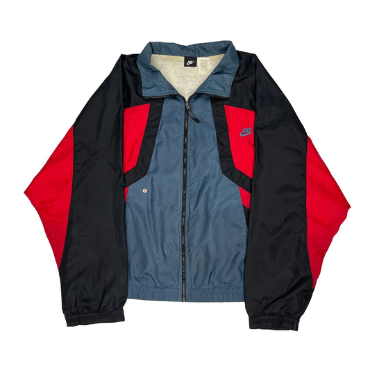 Vintage Nike Windbreaker - XL Blue Nylon