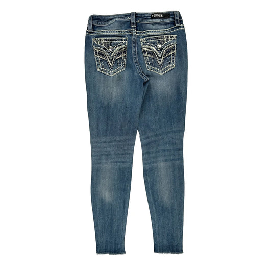 Vigoss Skinny Jeans - 28W UK 6 Blue Cotton