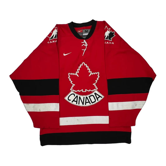 Canada Nike Graphic Jersey - Medium White Polyester
