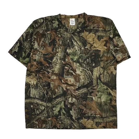 Morgan Outdoors Camo T-Shirt - 2XL Khaki Polyester