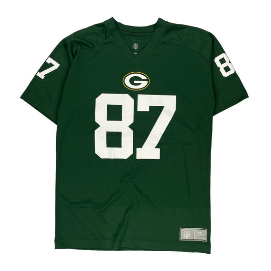 Age 15-16 Green Bay Packers Nfl Jersey - XL Green Polyester