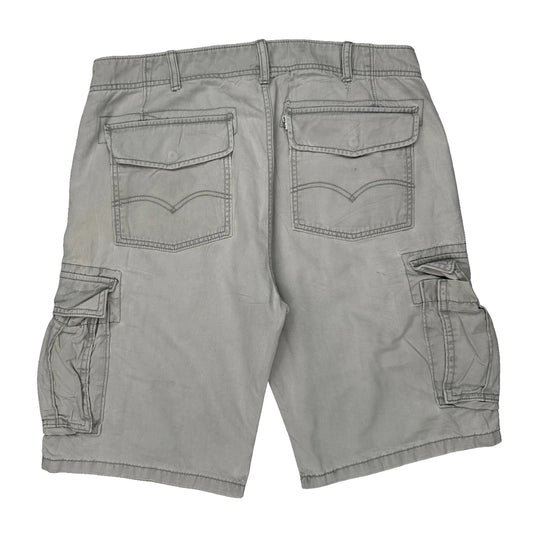 Levis Cargo Cargo Shorts - 33W 10L Grey Cotton