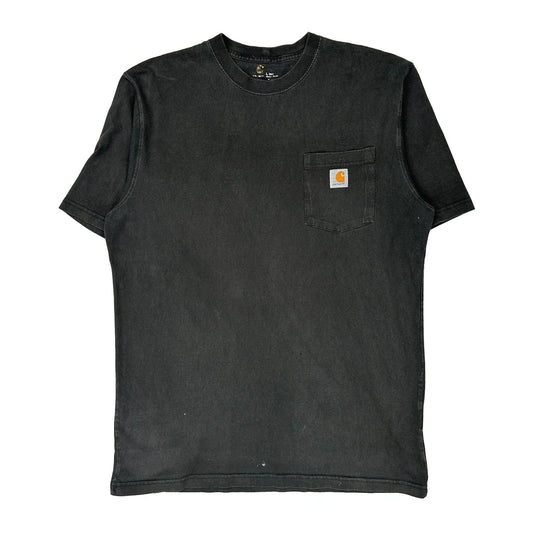 Carhartt Tall T-Shirt - Large Black Cotton