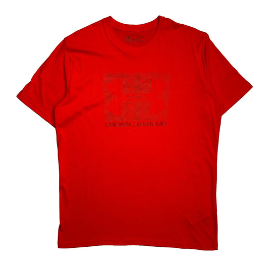 Heatgear Under Armour T-Shirt - Large Red Cotton