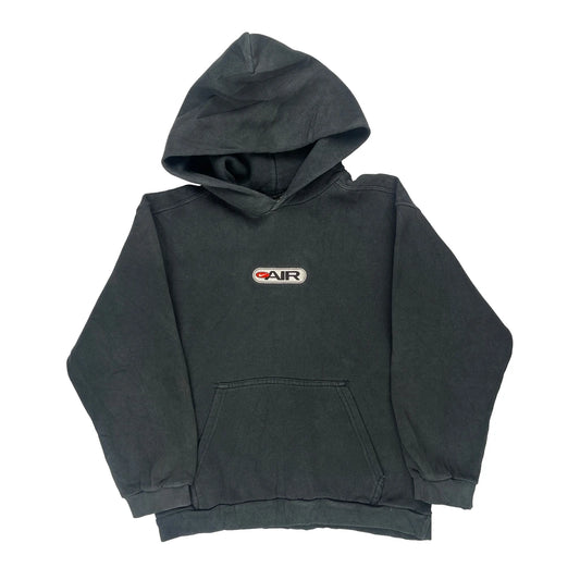 Made In USa Nike Hoodie - Medium Black Cotton Blend