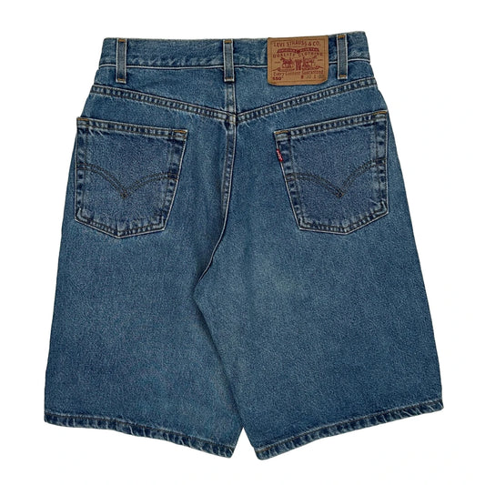 Vintage Levis Denim Shorts - 28W UK 10 Blue Denim