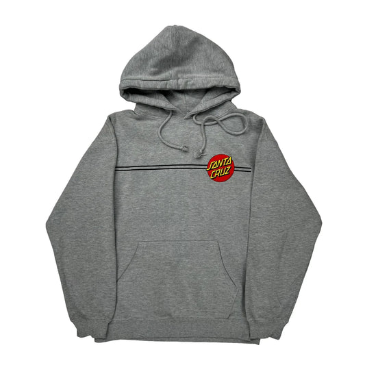 Santa Cruz Hoodie - Medium Grey Cotton Blend