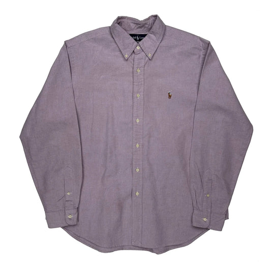 Vintage Ralph Lauren Shirt - XL Purple Cotton
