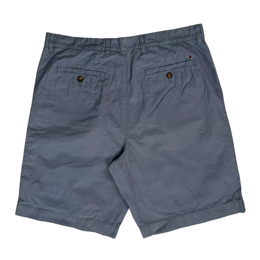 Tommy Hilfiger Chino Shorts - 34W 10L Grey Cotton