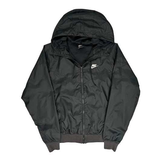 Nike Windbreaker - Small Black Nylon