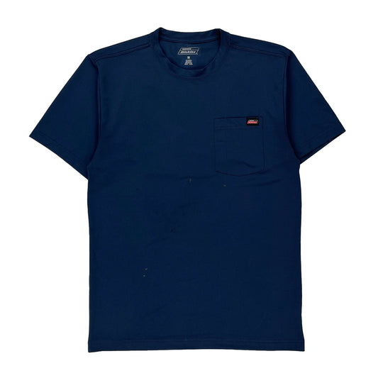 Dickies T-Shirt - Medium Blue Polyester
