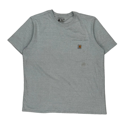 Carhartt T-Shirt - XL Grey Cotton