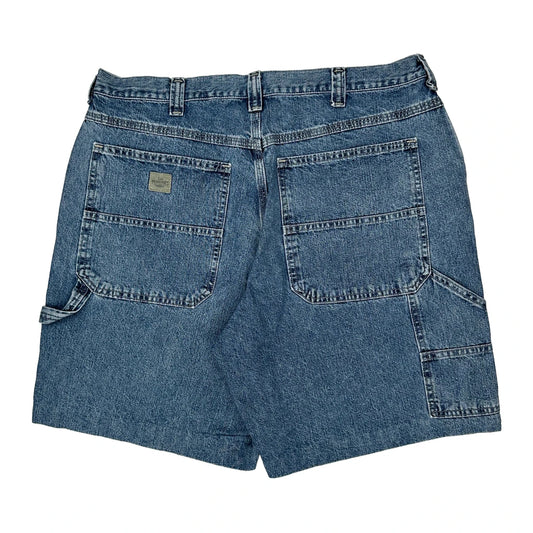 Levis Denim Shorts - 36W 9L Blue Denim