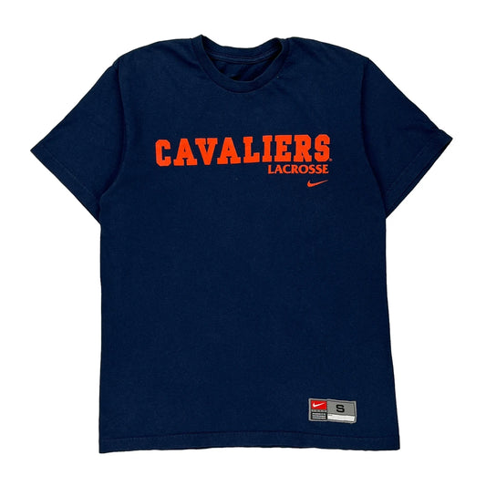 Virginia Cavaliers Nike Graphic T-Shirt - Small Navy Cotton