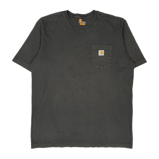 Carhartt Tall T-Shirt - XL Black Cotton