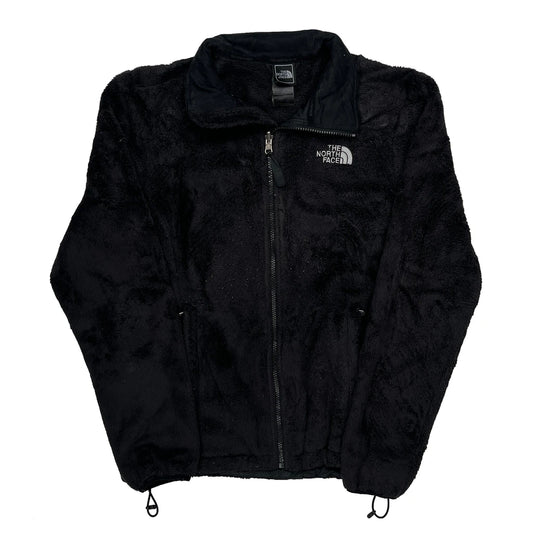 Vintage The North Face Fleece Jacket - Large Black Polyester