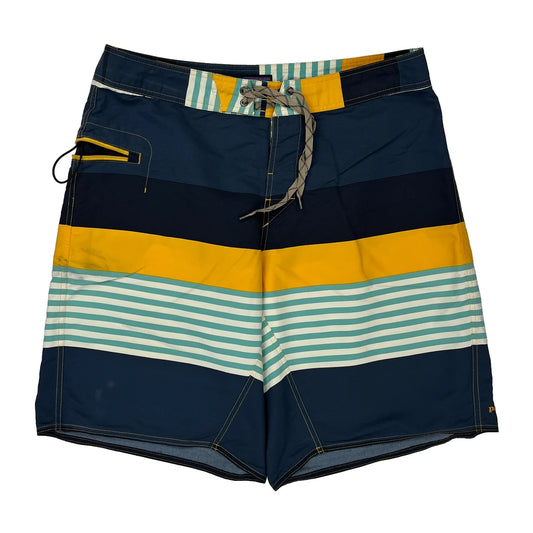 Patagonia Striped Shorts - 35W 10L Multicoloured Nylon