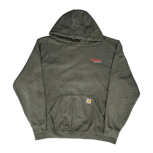 Vintage Carhartt Hoodie - XL Grey Cotton Blend