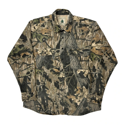 Northwest Territory Flannel Shirt - Large Camo Cotton