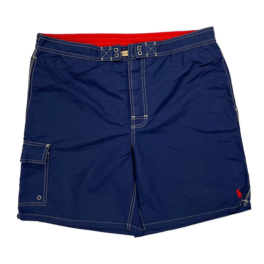 Polo By Ralph Lauren Sport Shorts - X-Largew 10L Red Polyester