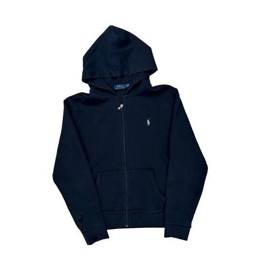 Polo By Ralph Lauren Hoodie - Medium Navy Cotton