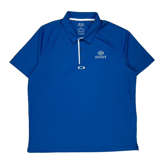 Sundt Oakley Polo Shirt - 2XL Blue Polyester