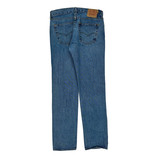 501 Levis Jeans - 32W 34L Blue Denim