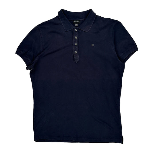 Diesel Polo Shirt - Large Navy Cotton