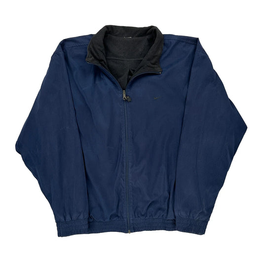 Nike Jacket - XL Blue Polyester