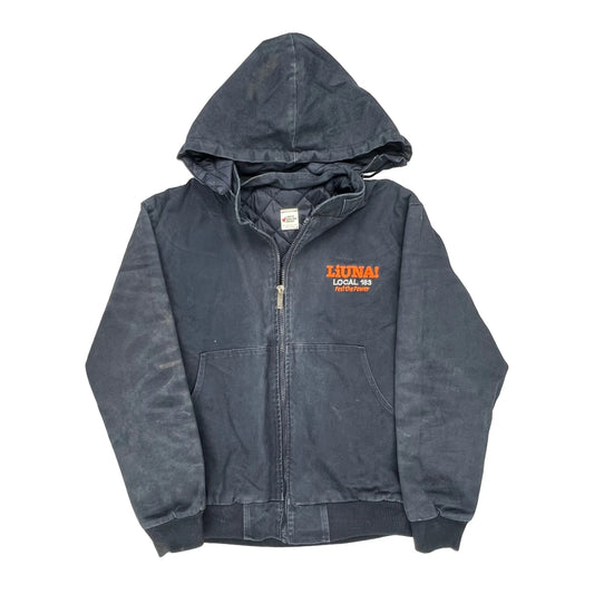 Liuna! Local 183 Unbranded Workwear Jacket - 2XL Blue Cotton Blend