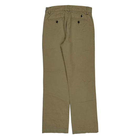 Polo By Ralph Lauren Chinos - 26W UK 6 Khaki Cotton