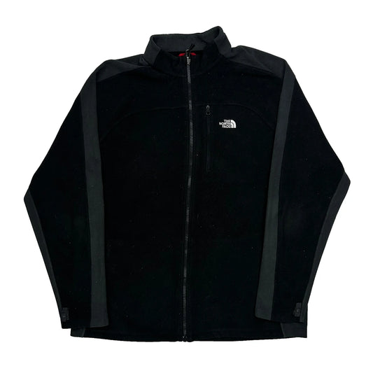 Vintage The North Face Fleece Jacket - XL Black Polyester